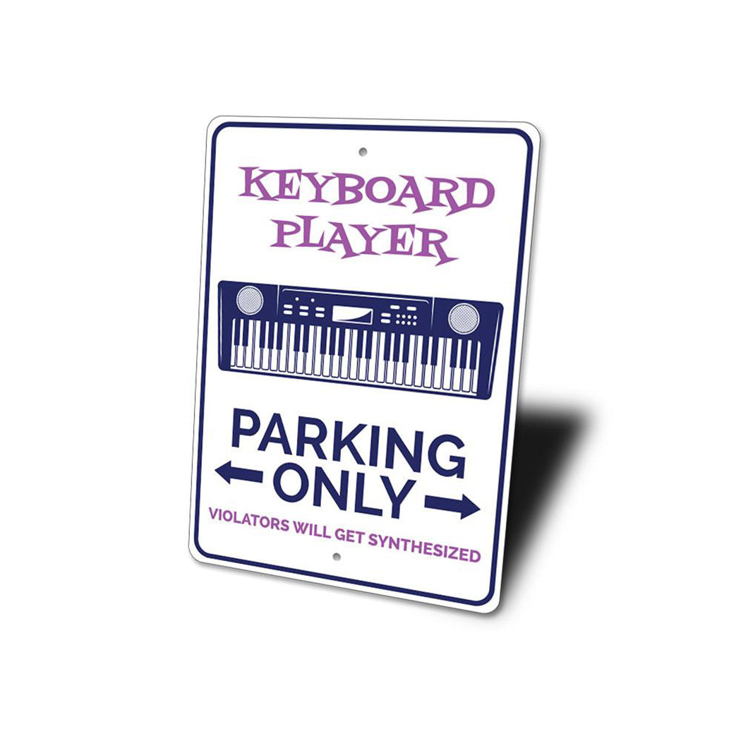 Keyboard Parking Sign