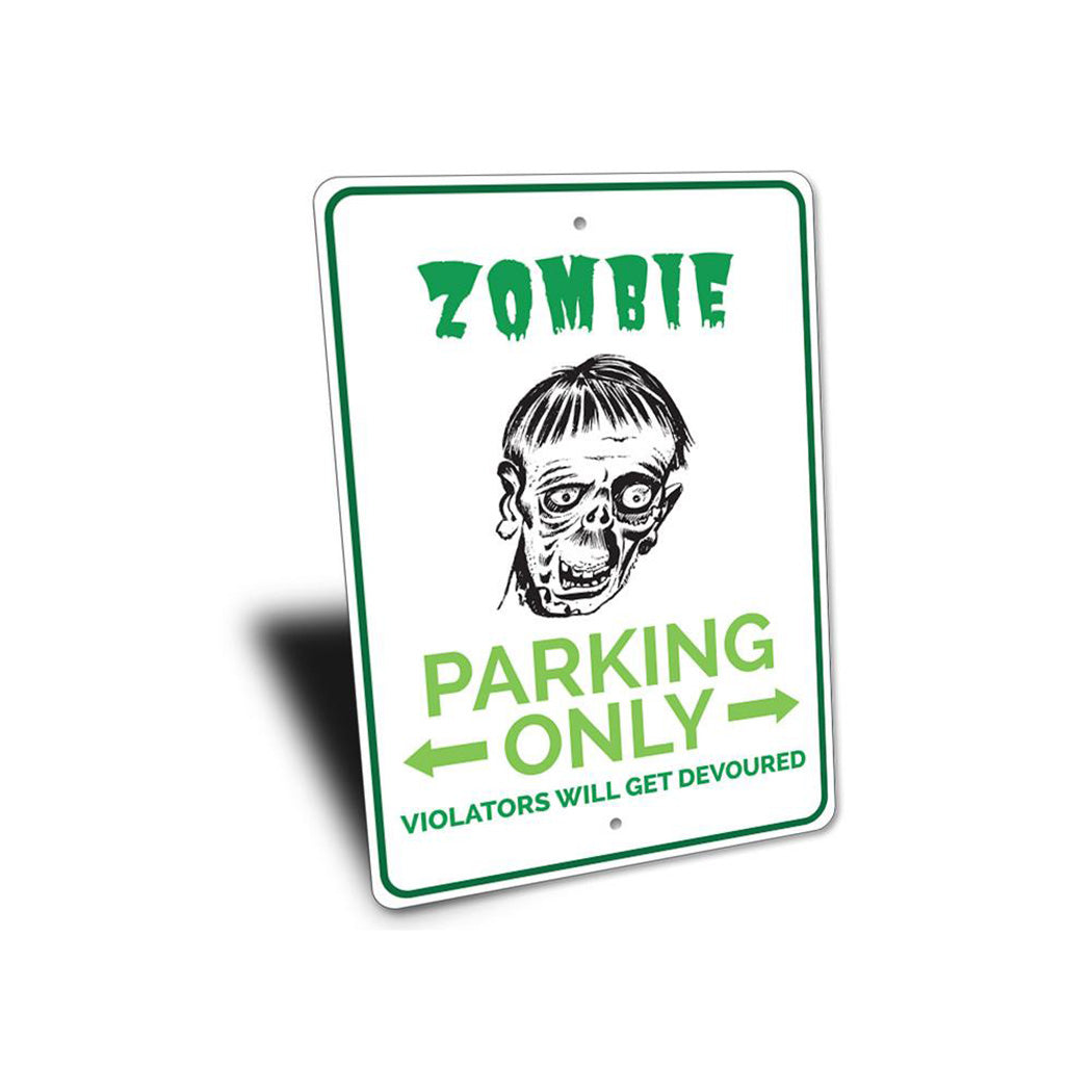 Zombie Parking Sign