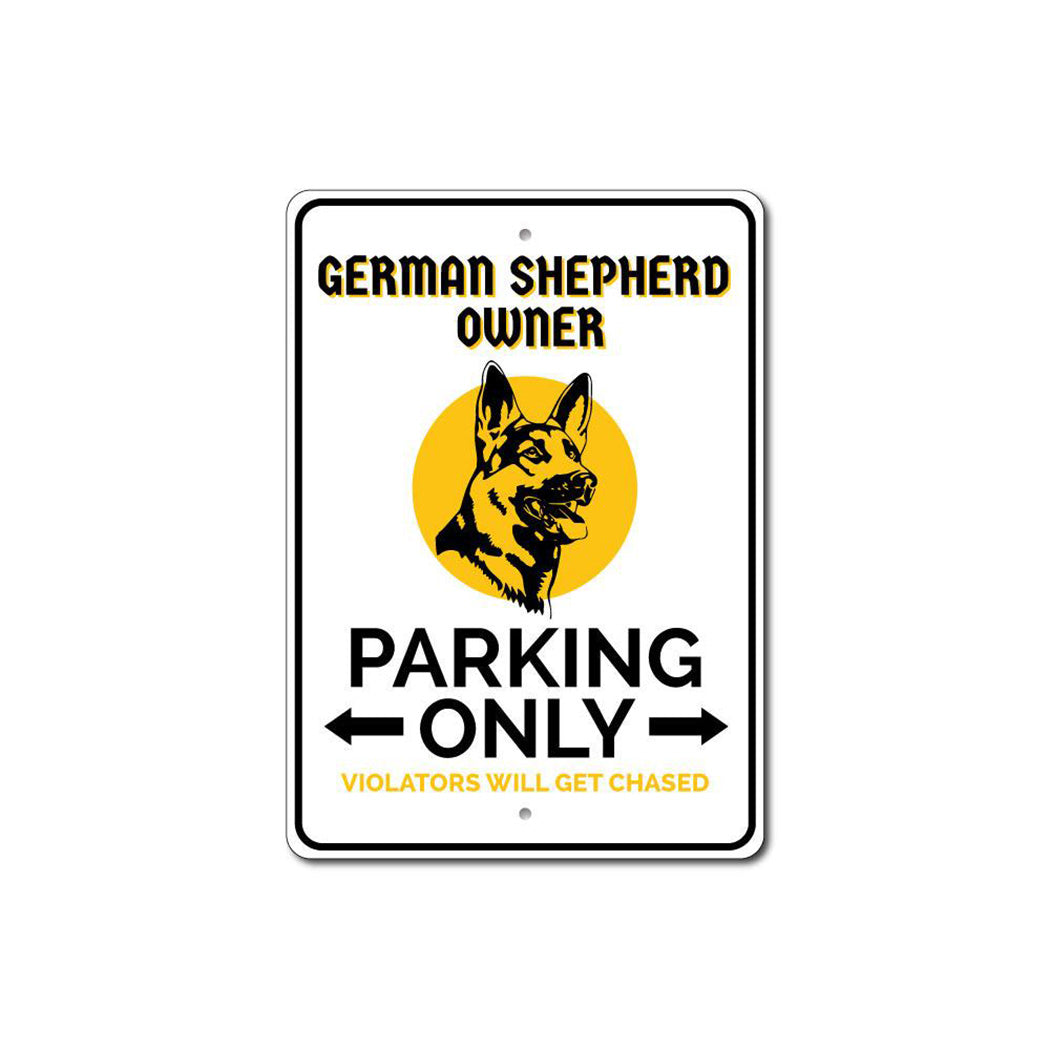 Shepherd Owner Parking Sign