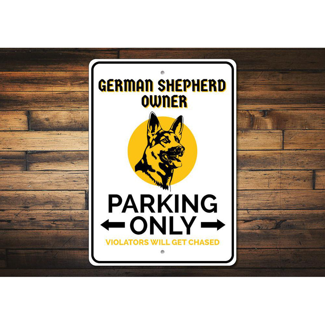 Shepherd Owner Parking Sign