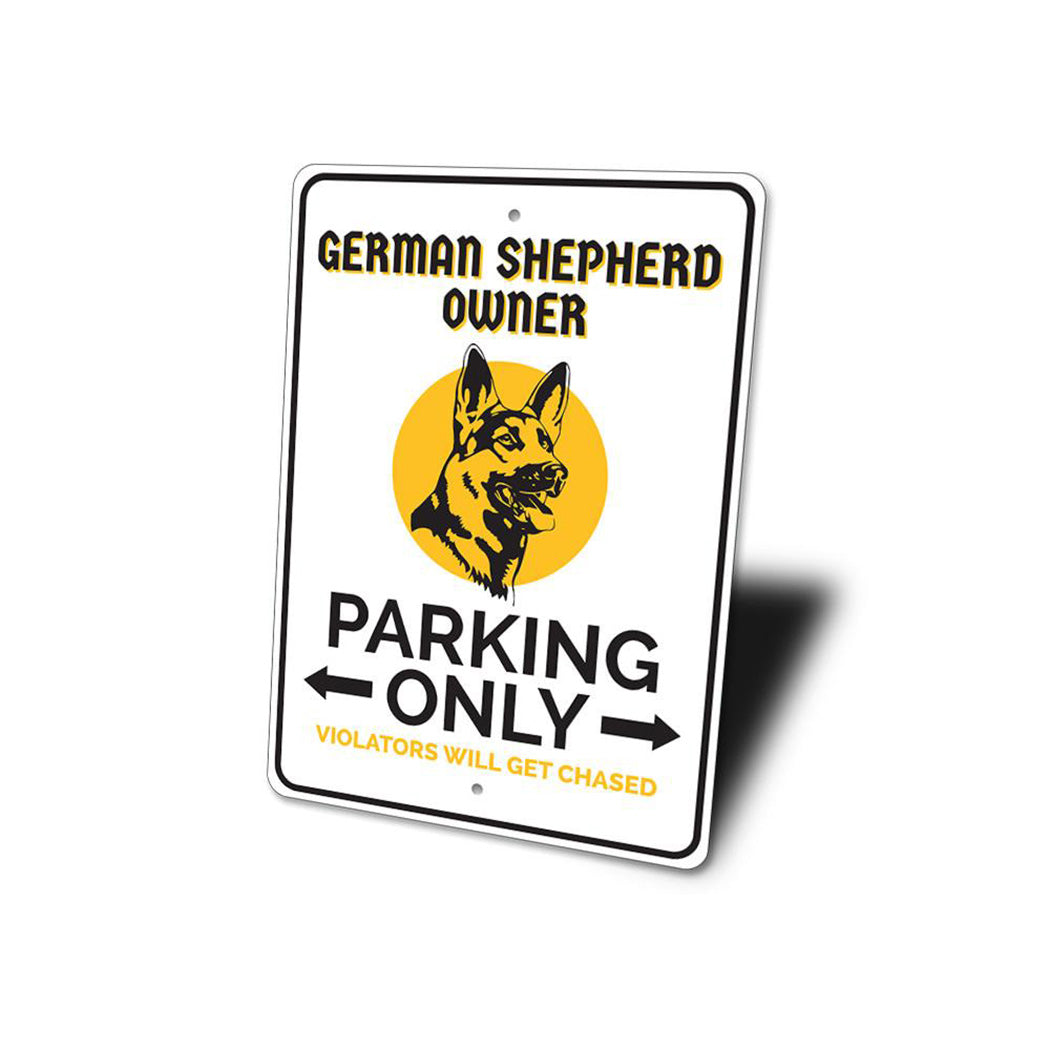 Shepherd Owner Parking Sign