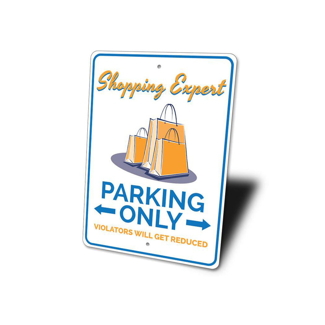 Shopper Parking Sign