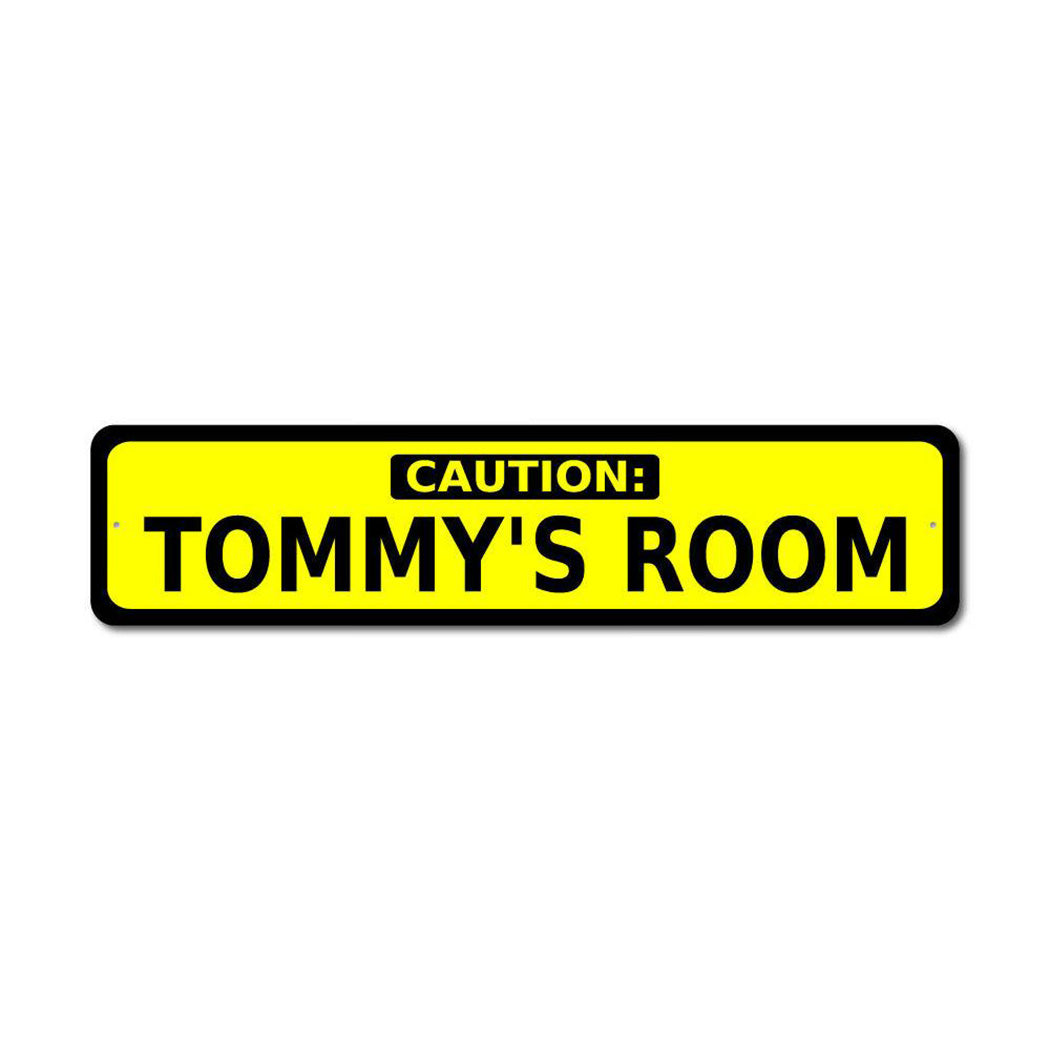 Caution kid room Metal Sign