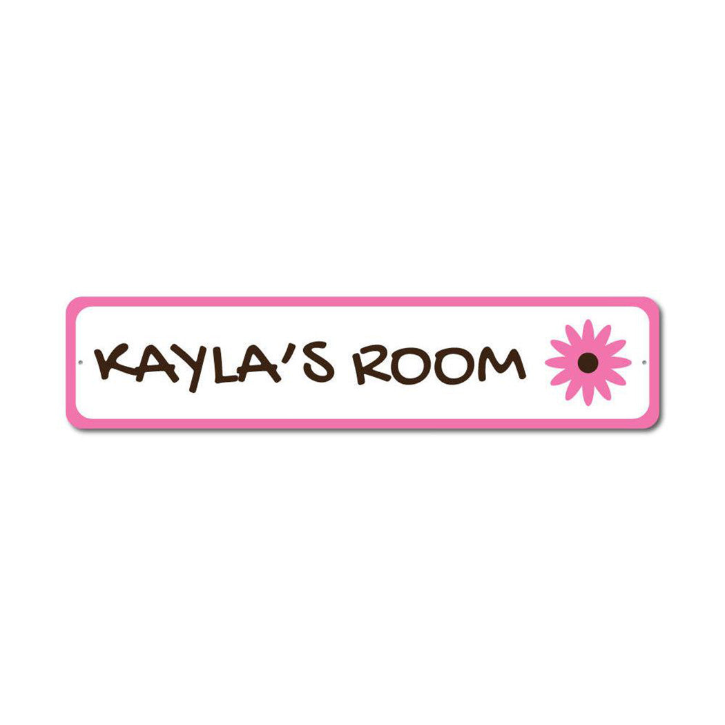 Flower Metal Sign