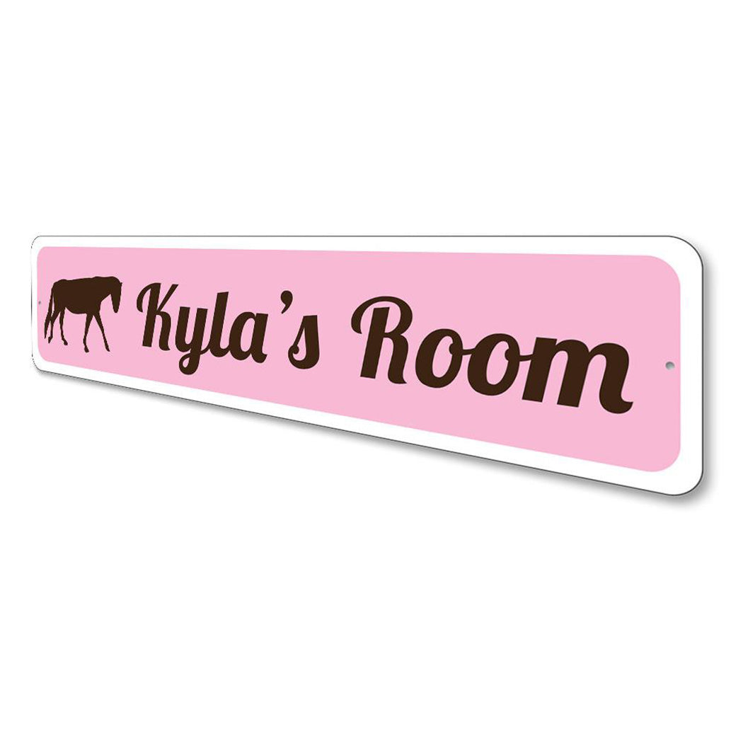 Kids Room Horse Sign