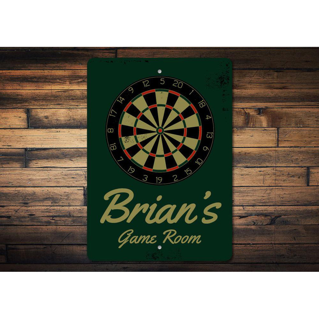 Dart Board Sign