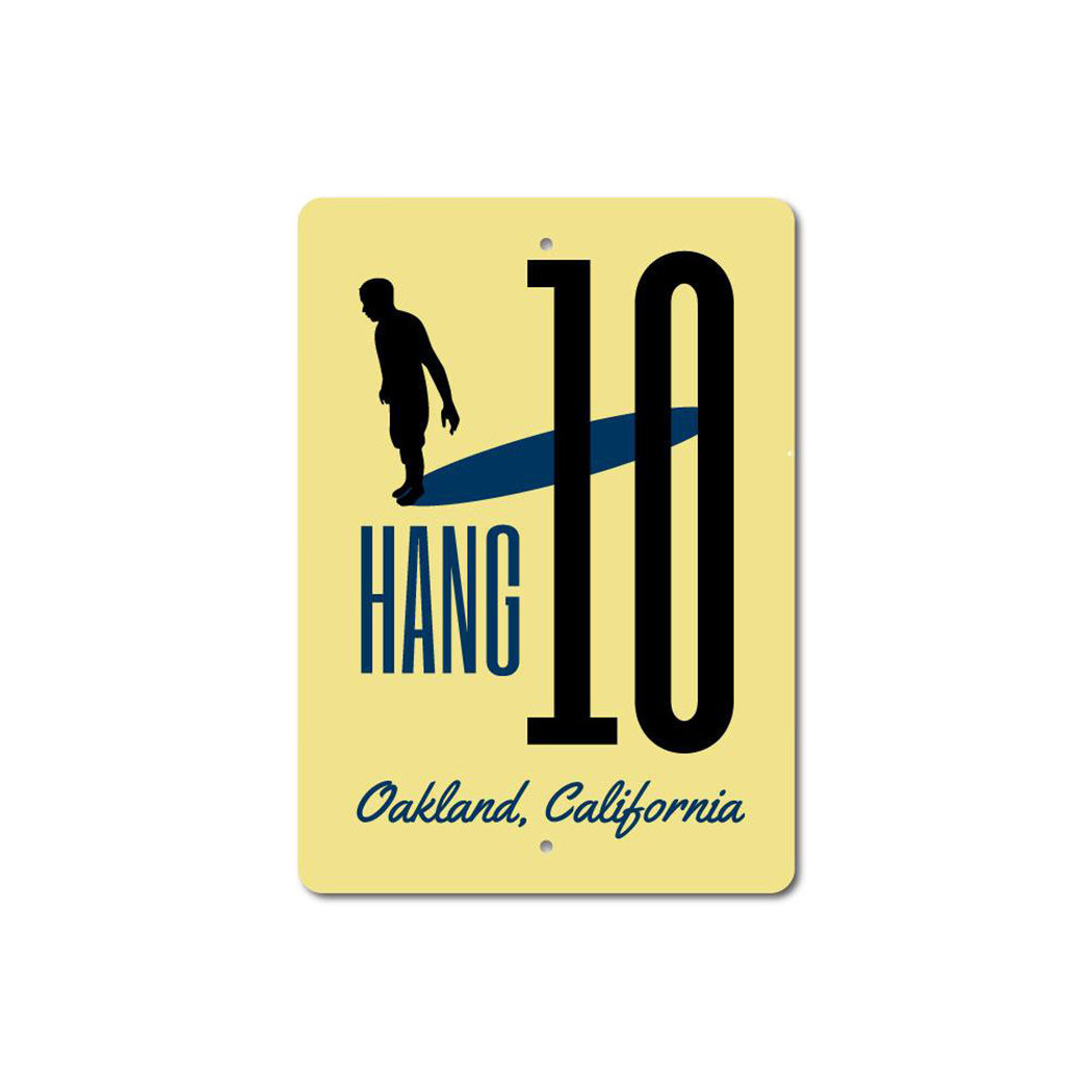 Hang Ten Sign