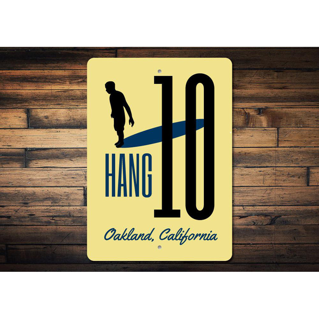 Hang Ten Sign