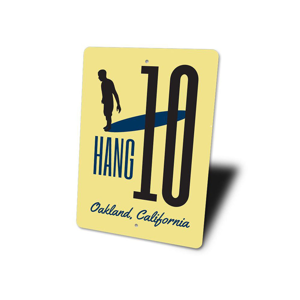 Hang Ten Sign