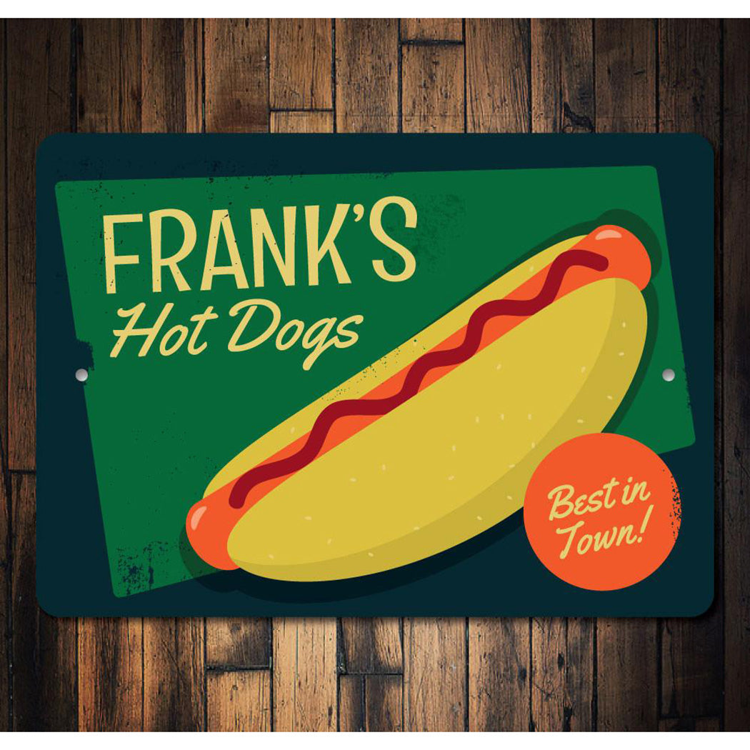 Hot Dogs Sign