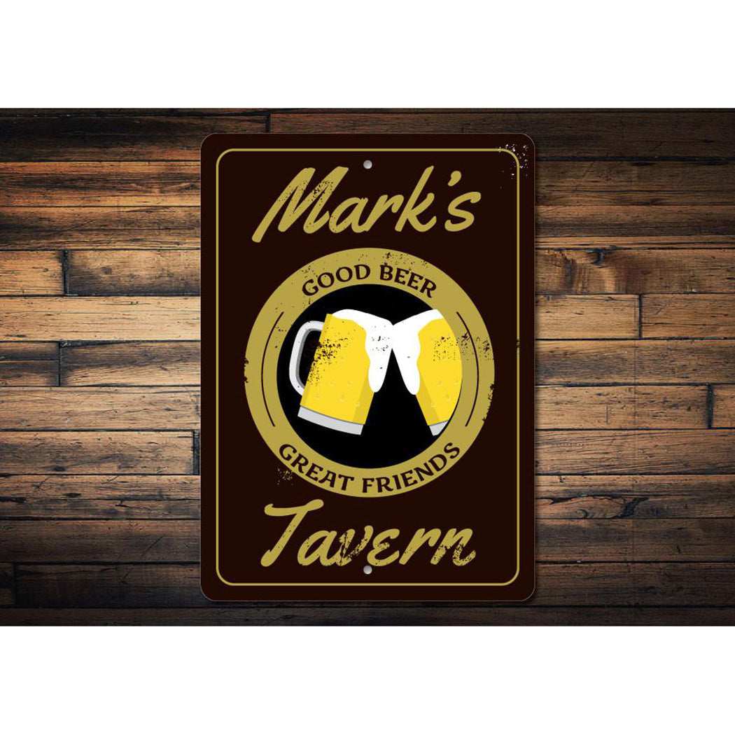 Beer Mugs Sign