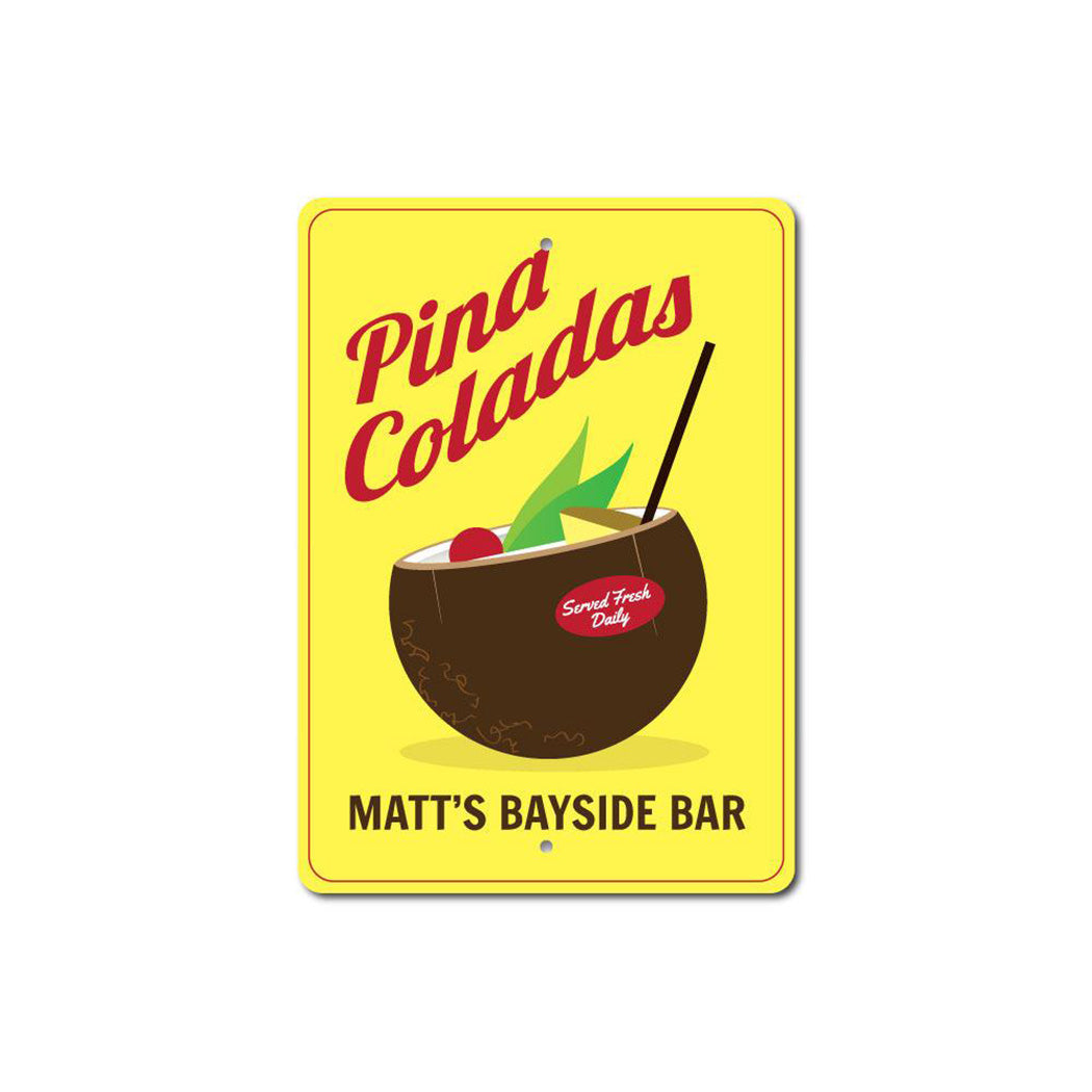 Pina Colada Sign