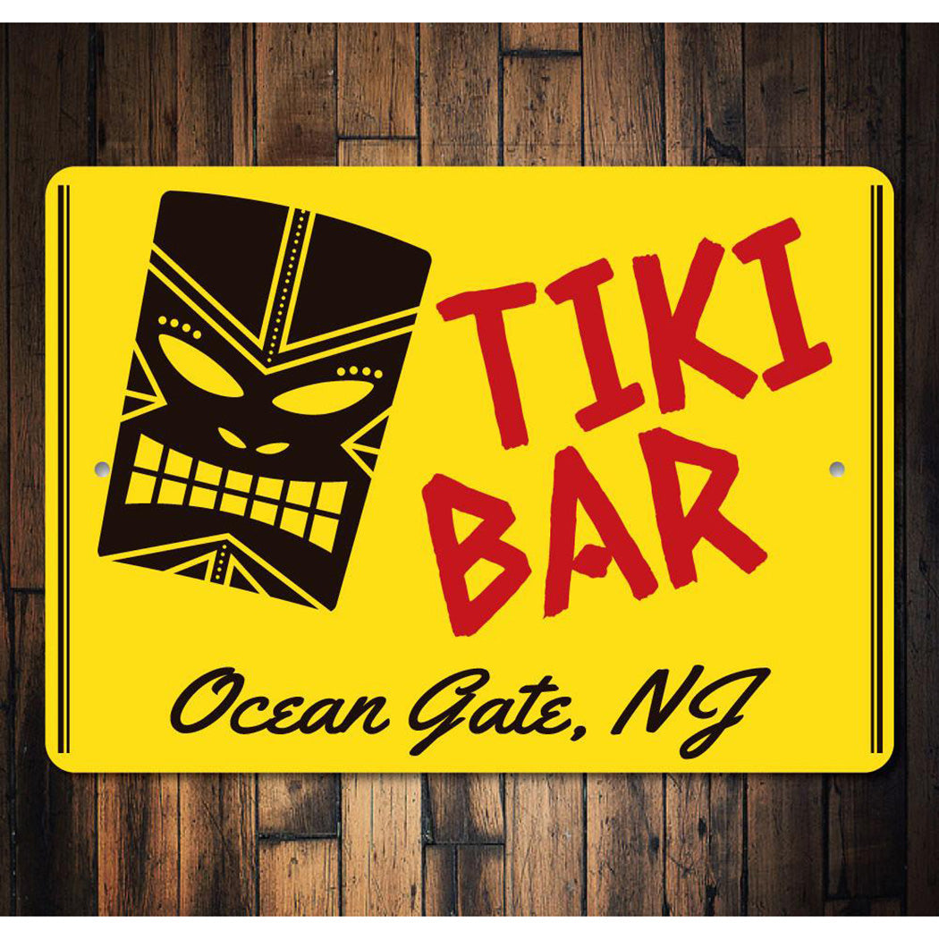 Tiki Head Sign