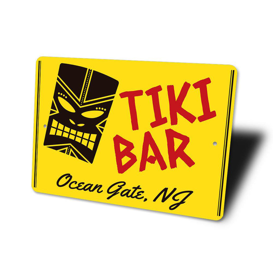 Tiki Head Sign