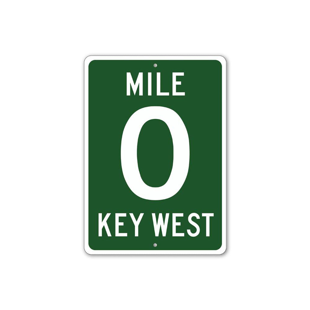 Mile 0 Sign