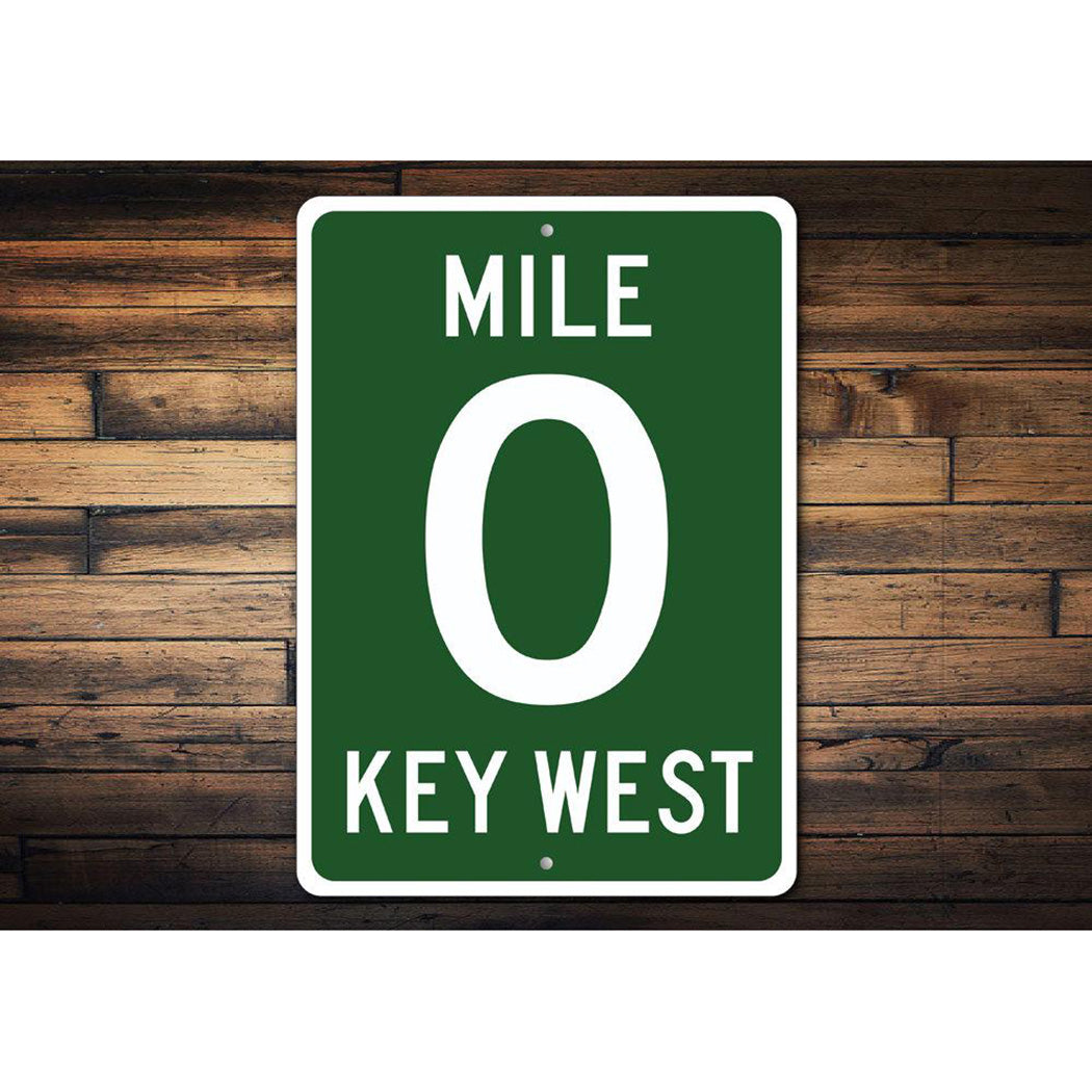 Mile 0 Sign