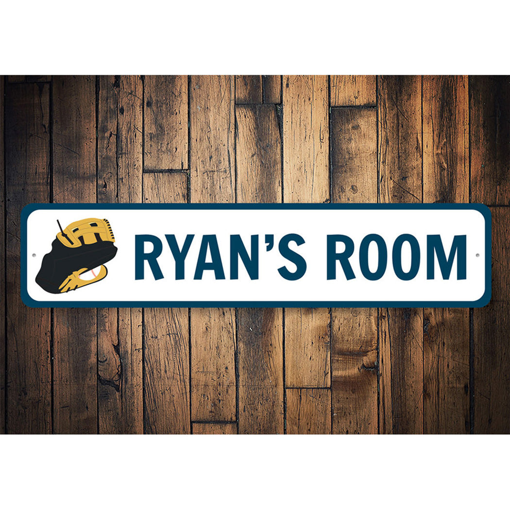 Baseball Glove Sign