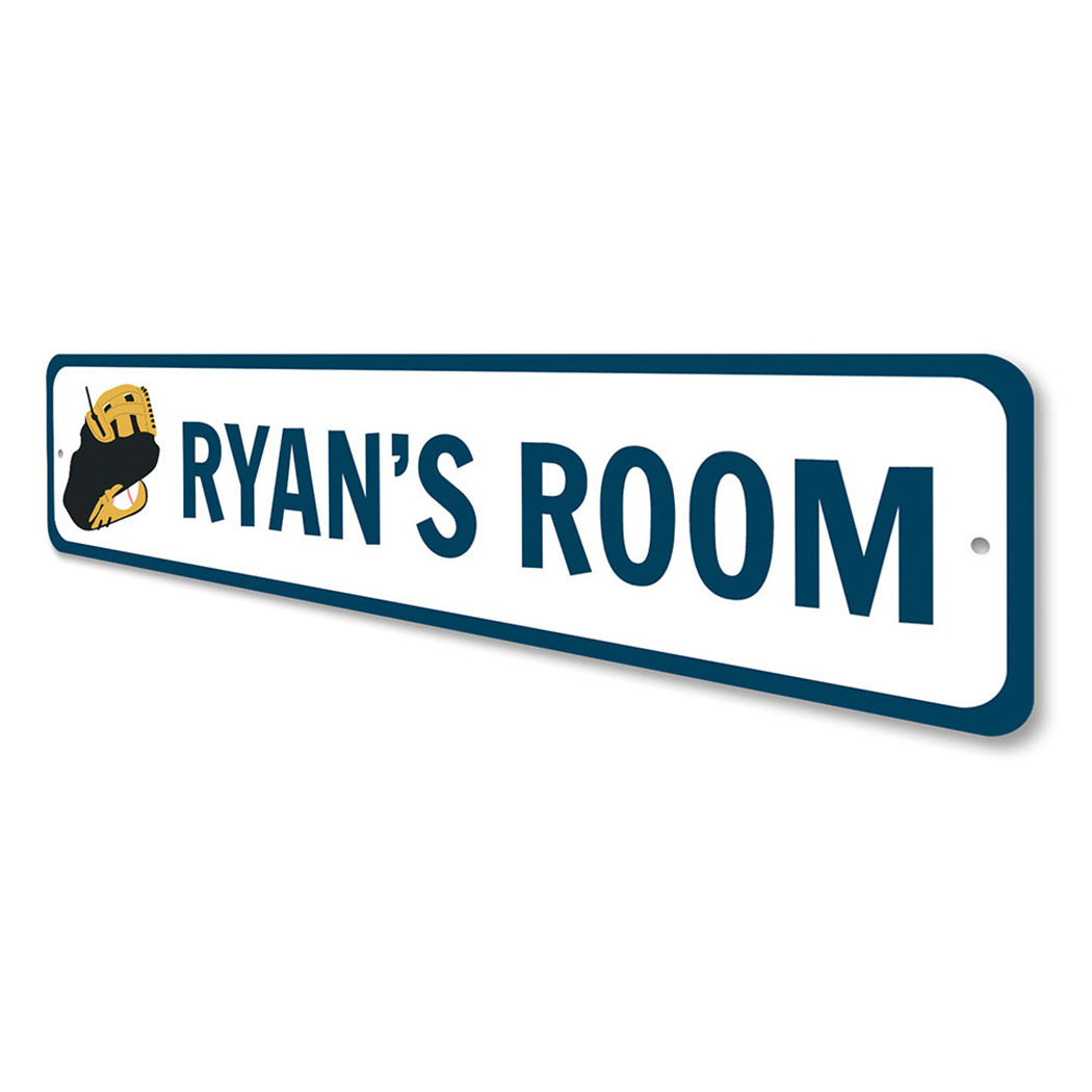 Baseball Glove Sign