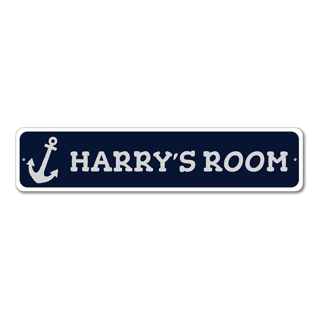 Anchor Metal Sign