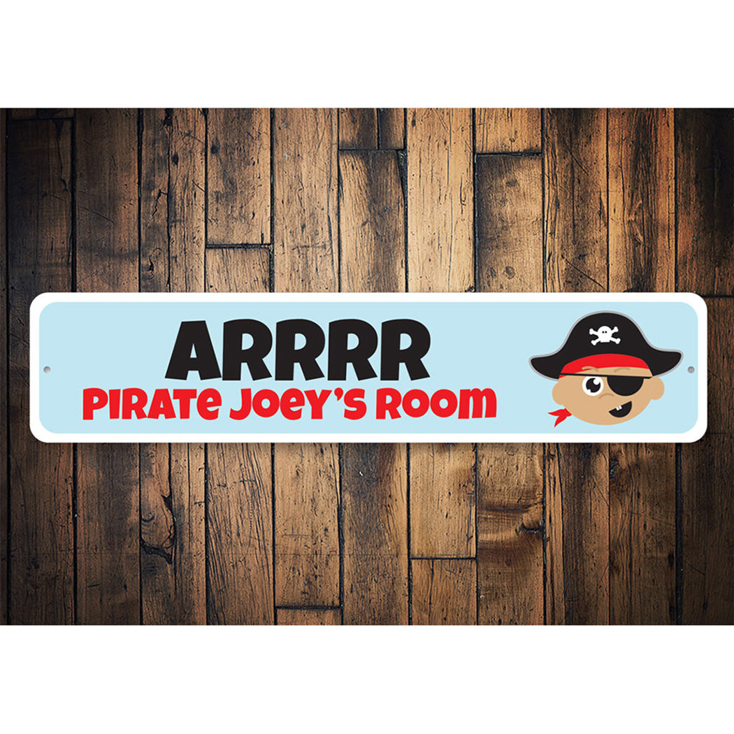 Kids Pirate Sign
