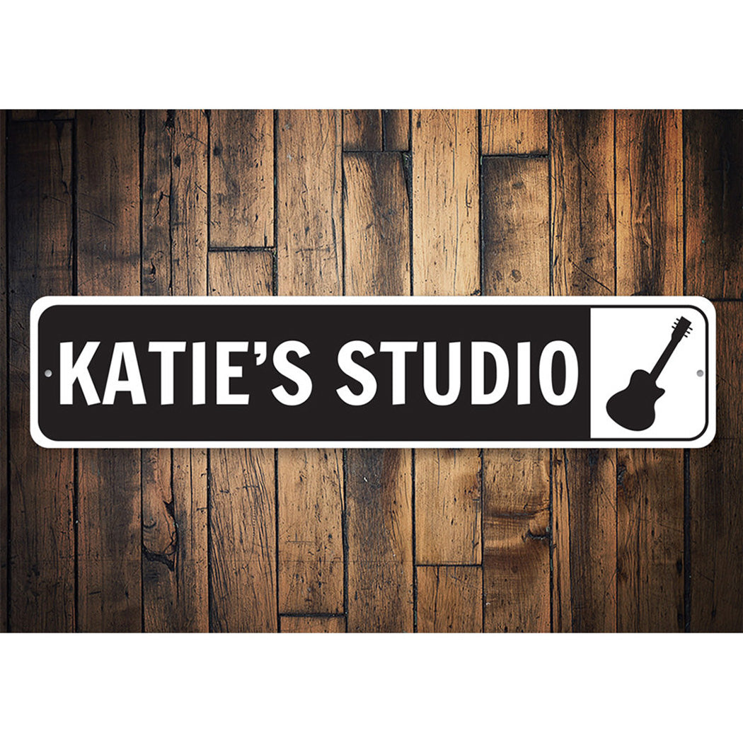 Guitar Studio Sign