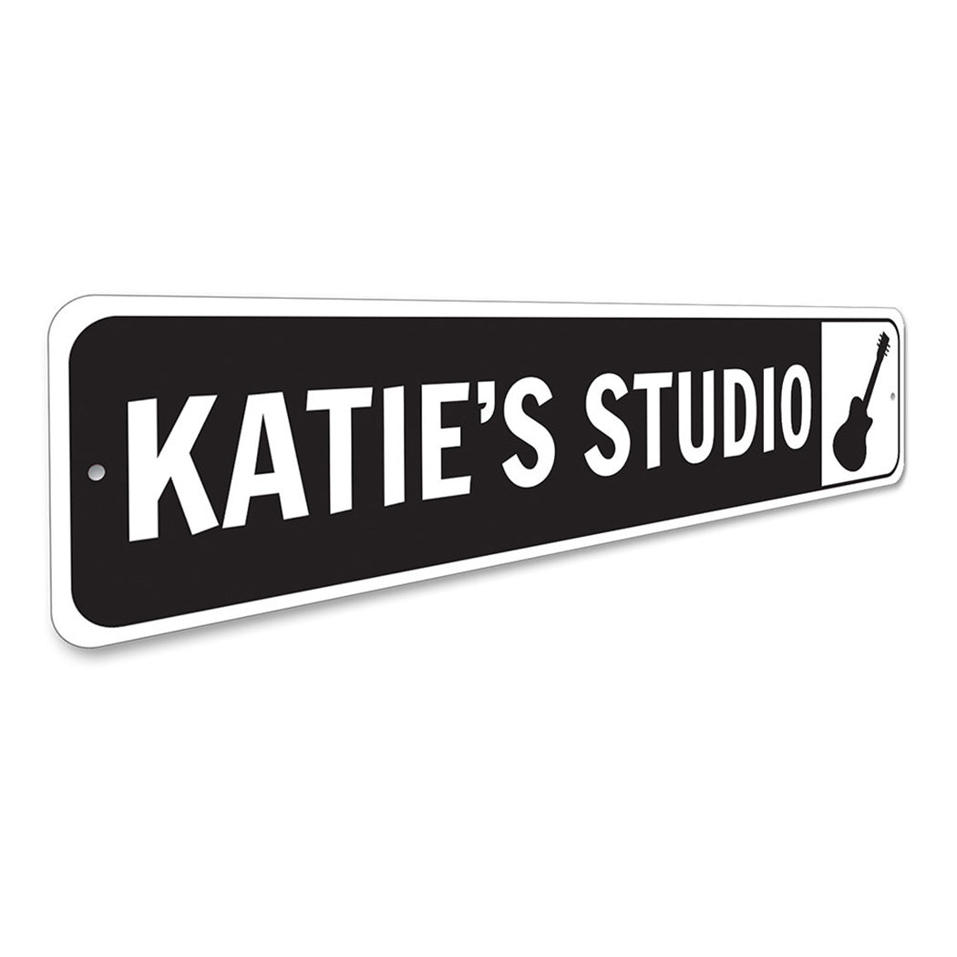 Guitar Studio Sign