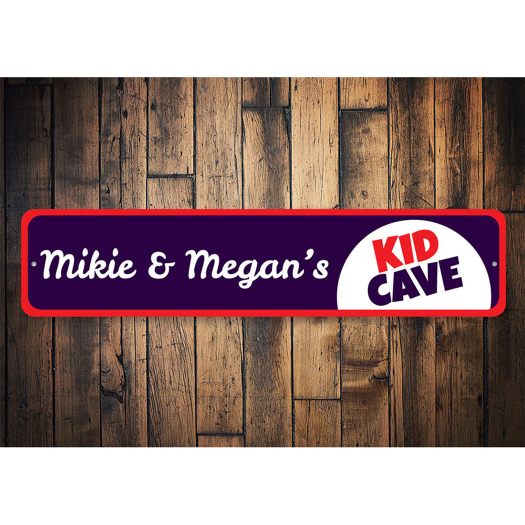 Kids Cave Sign