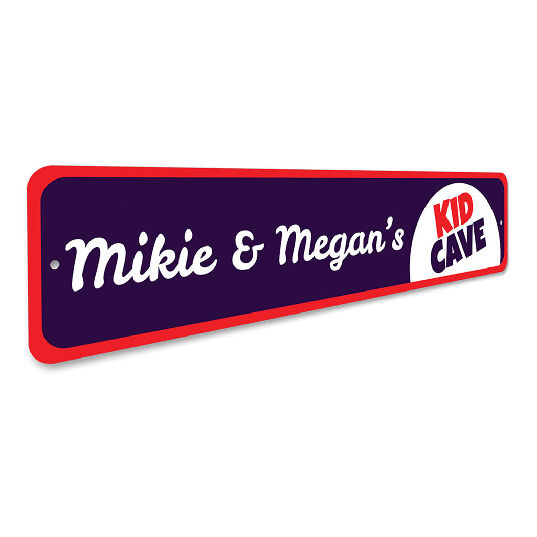 Kids Cave Sign