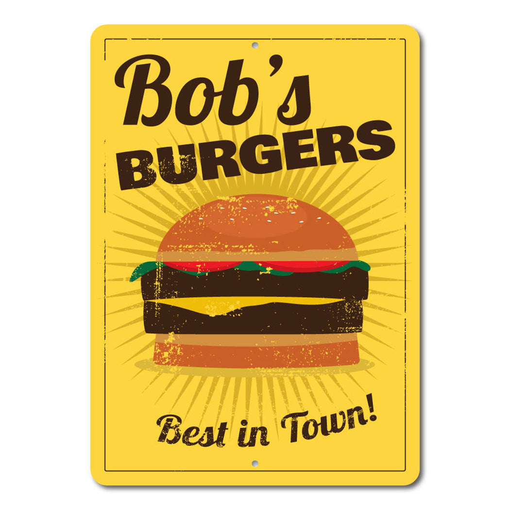 Hamburger Sign