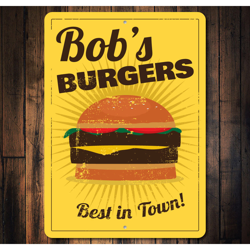 Hamburger Sign