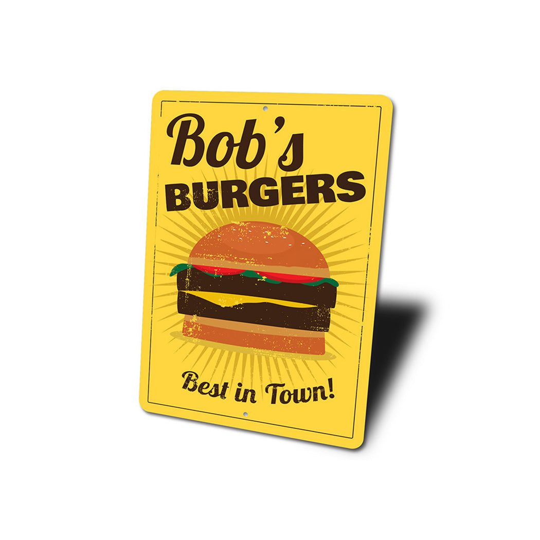 Hamburger Sign