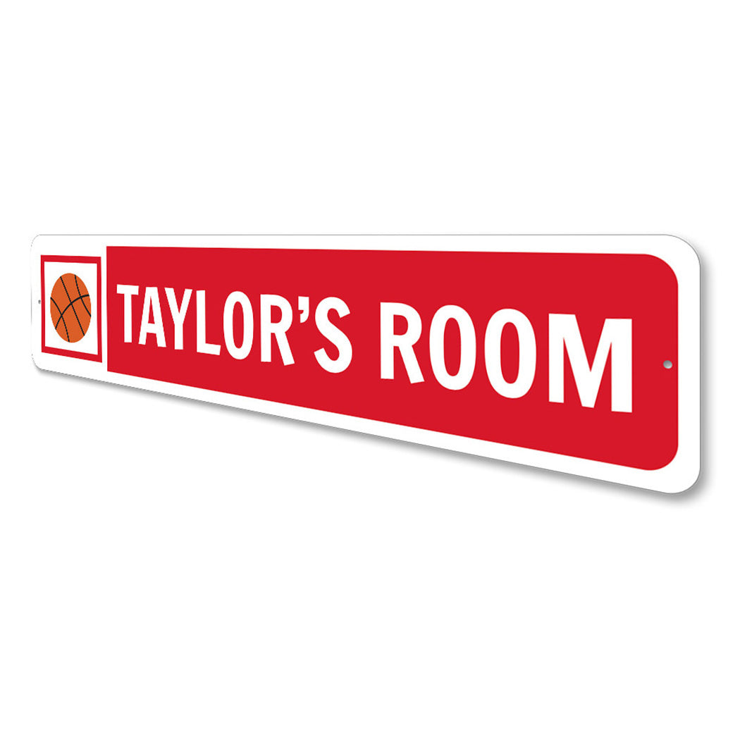 Kids Room Basketball Sign