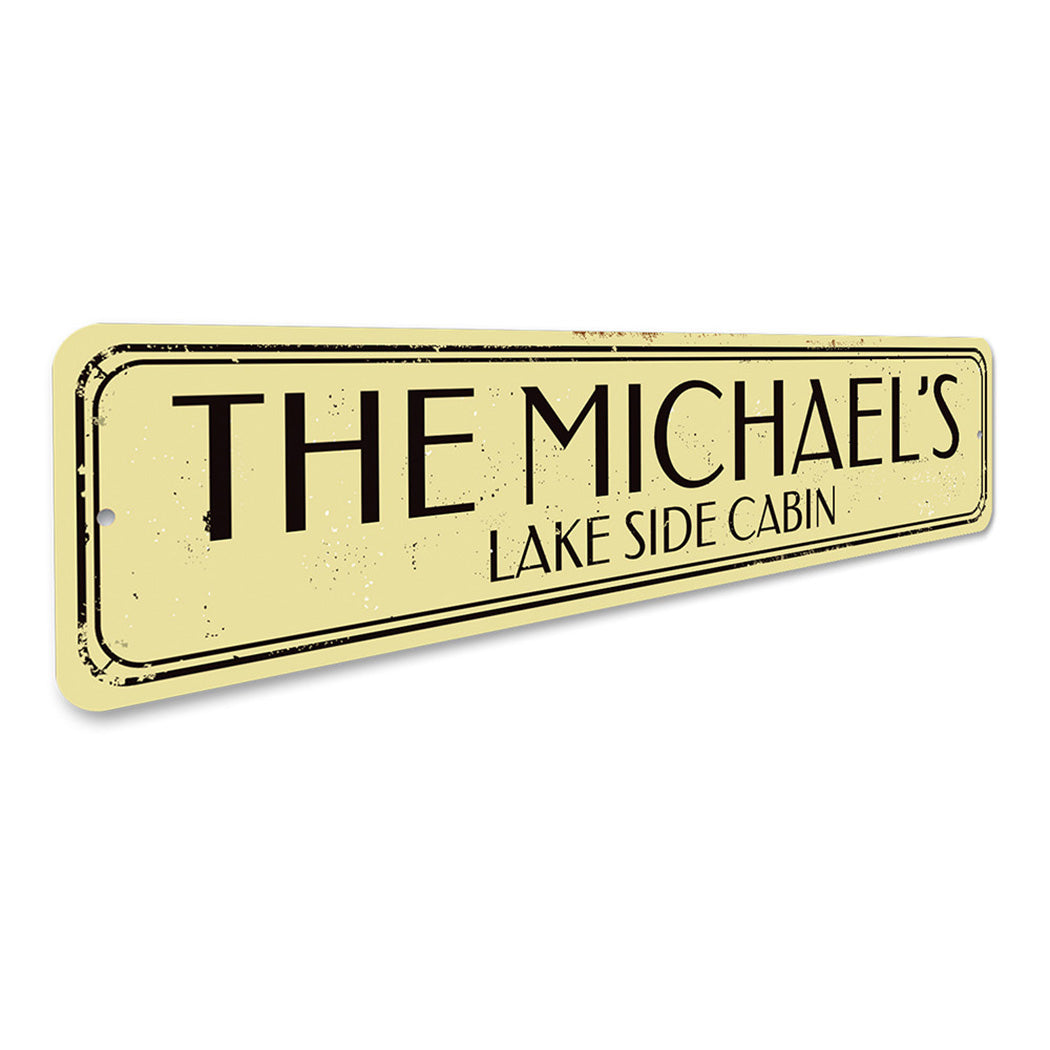 Lake Cabin Sign