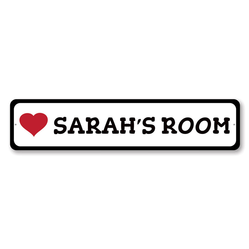 Heart Metal Sign