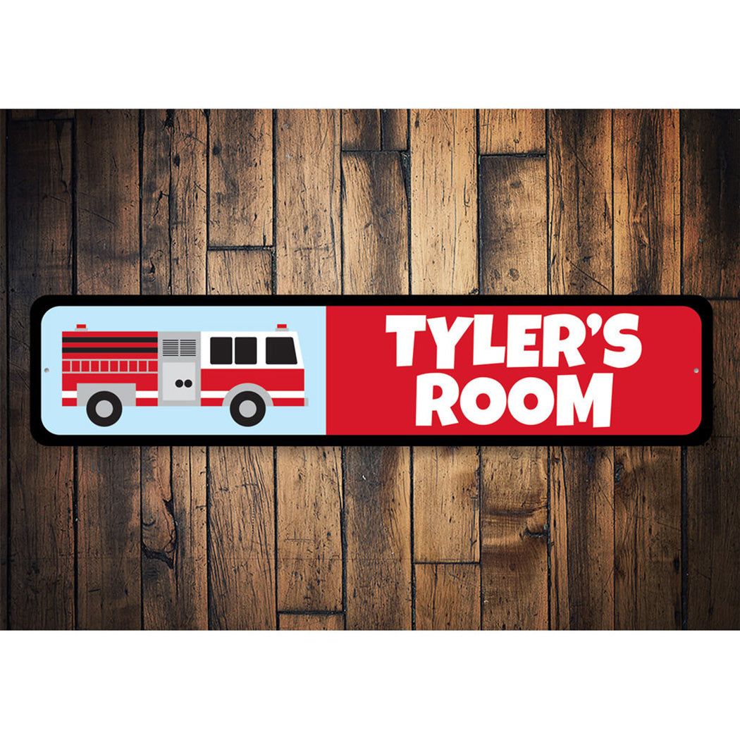 Fire Truck Sign