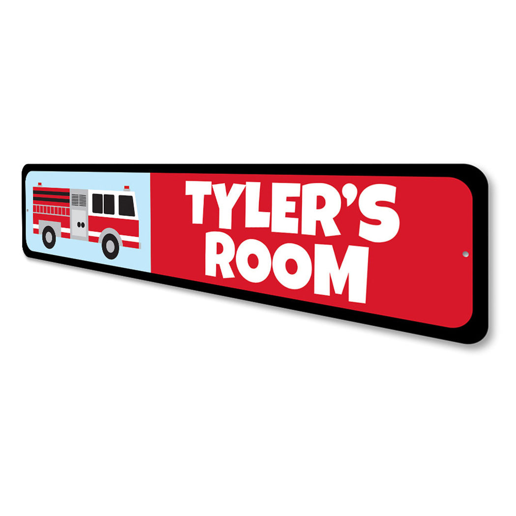 Fire Truck Sign