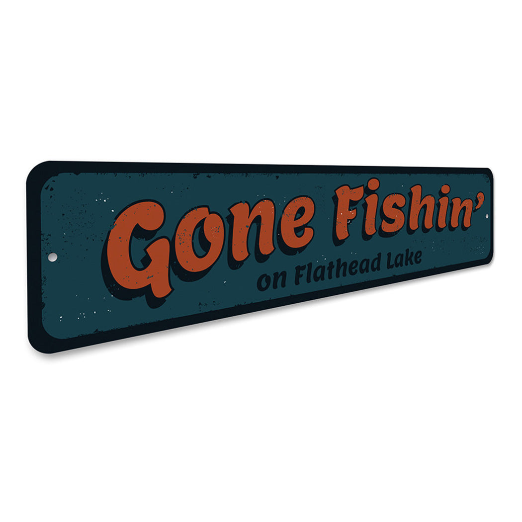 Gone Fishin SIgn
