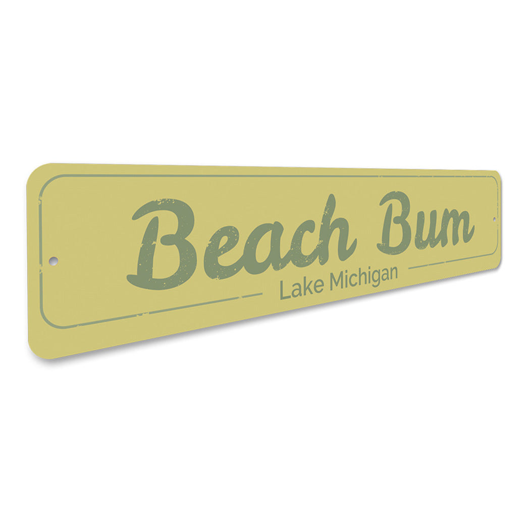 Beach Bum Sign