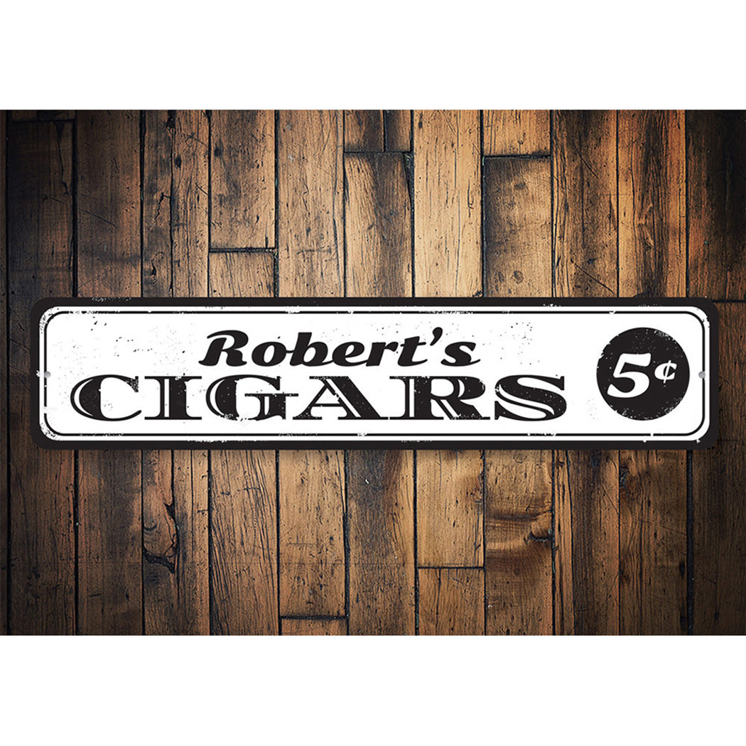 5 Cent Cigars Sign