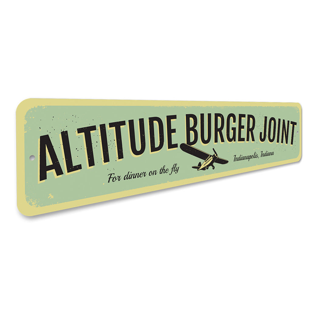 Altitude Burger Joint Sign