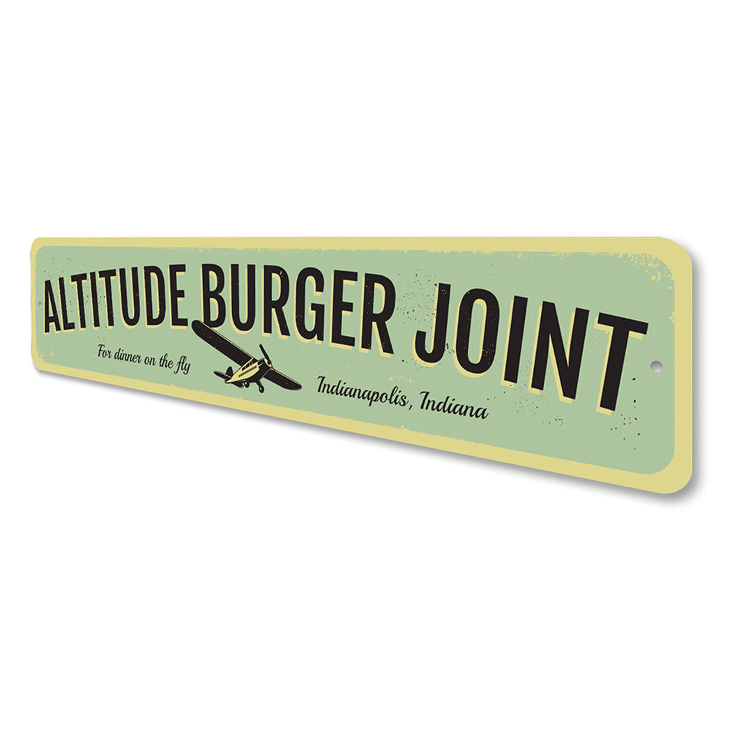 Altitude Burger Joint Sign