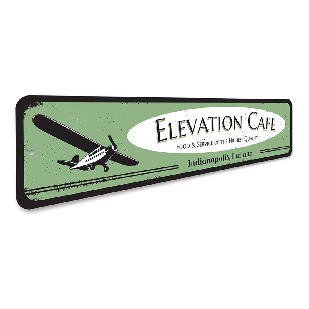 Airplane Cafe Sign