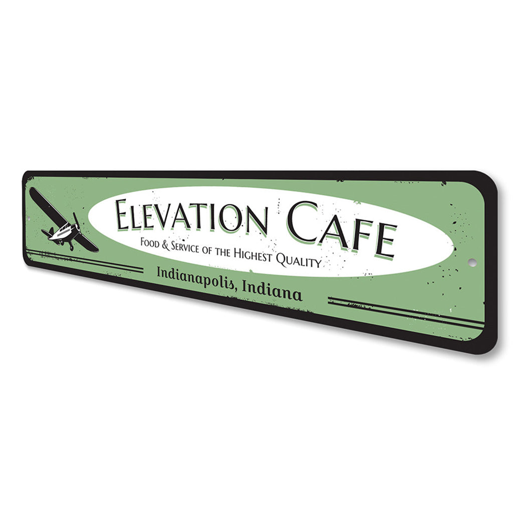 Airplane Cafe Sign
