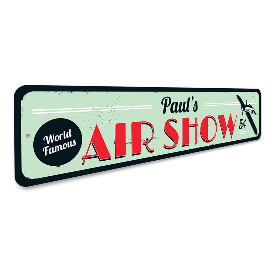 Air Show Sign
