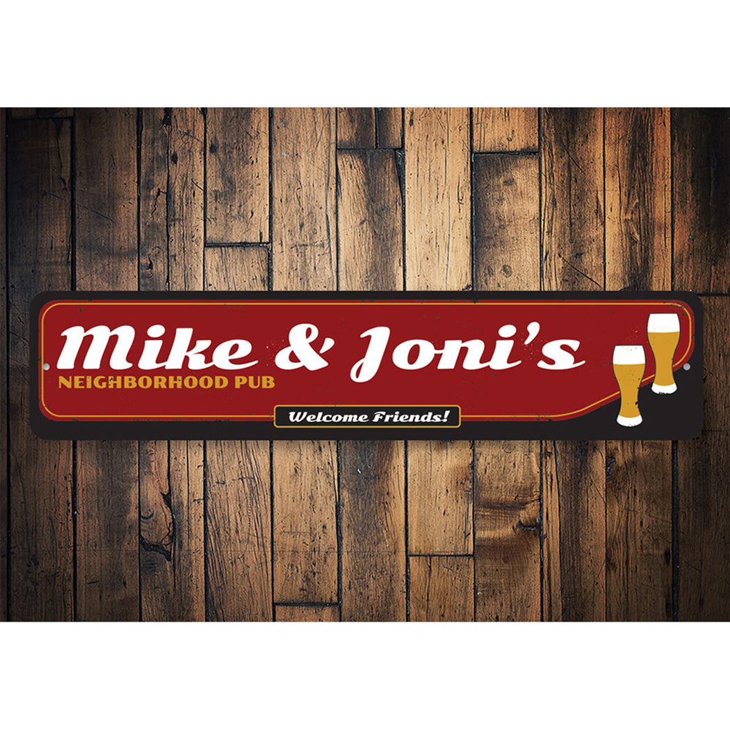 Neighborhood Pub Sign