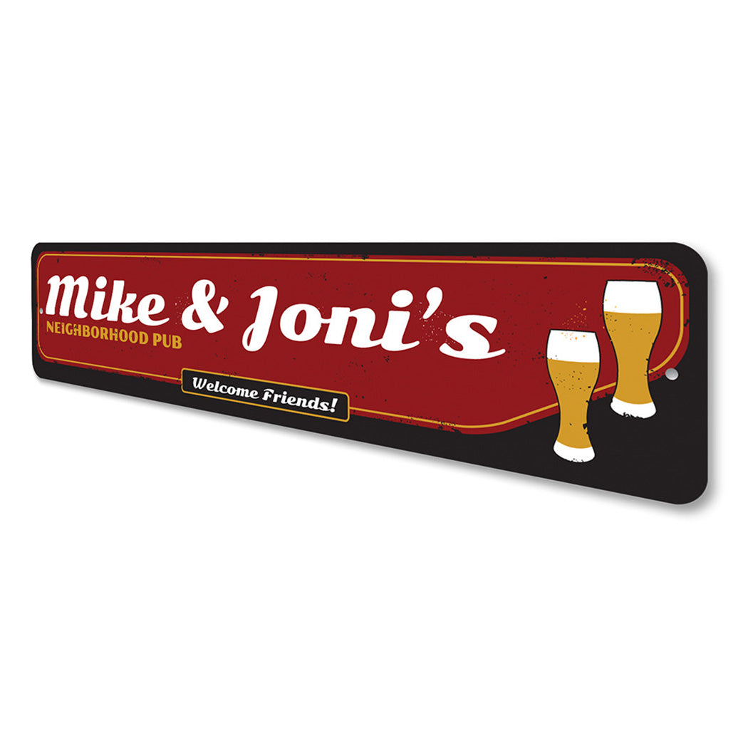 Neighborhood Pub Sign