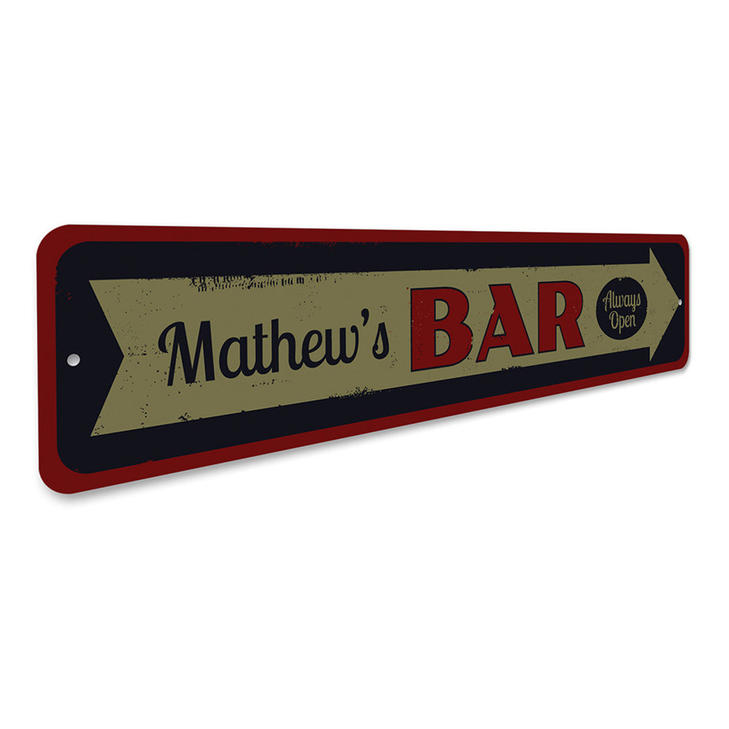 Bar Name Sign