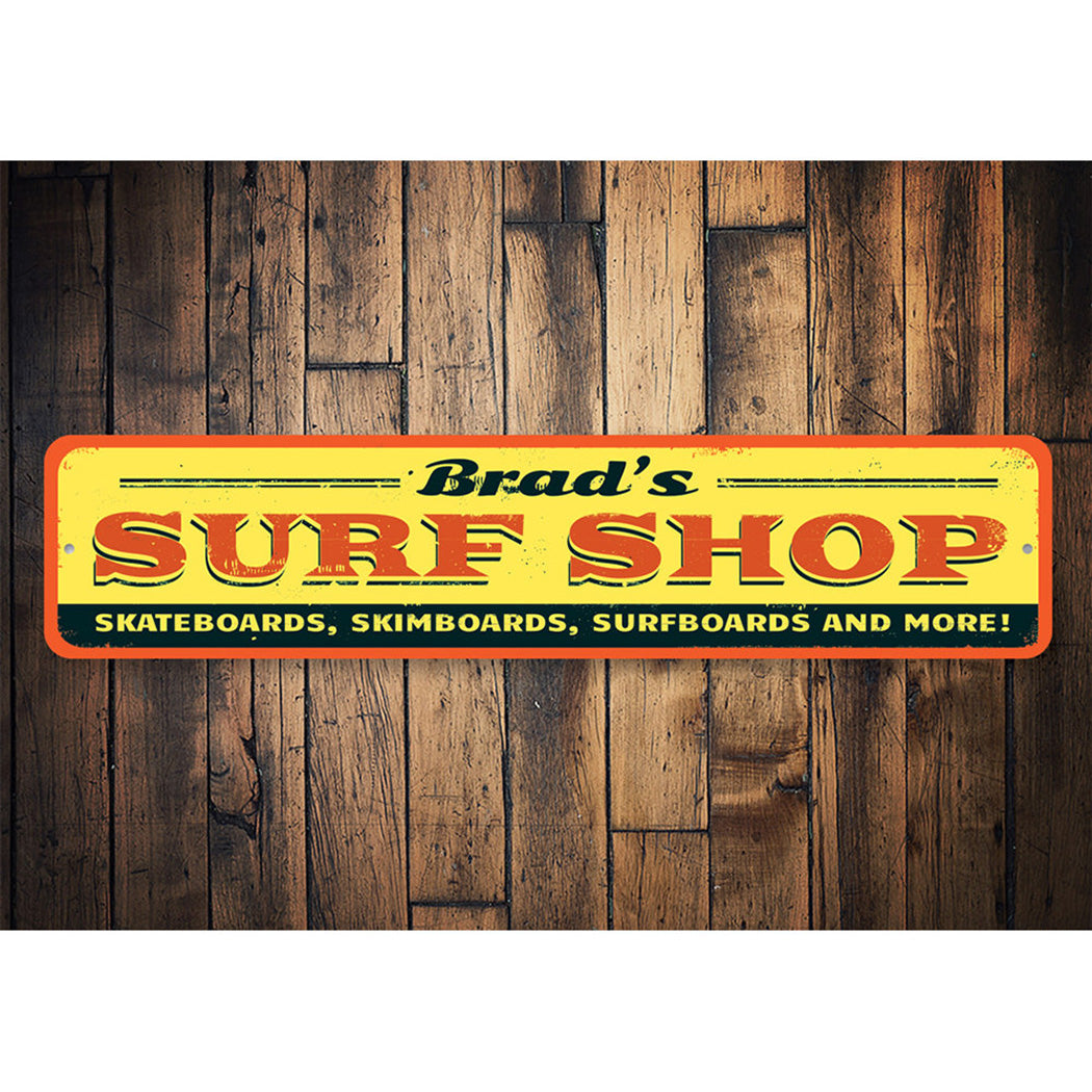 Surf Shop Sign