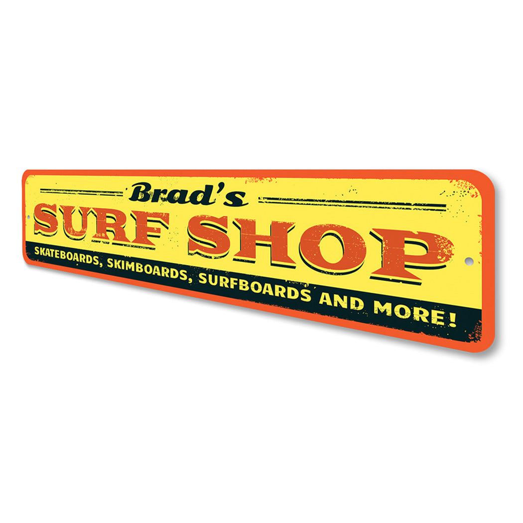 Surf Shop Sign