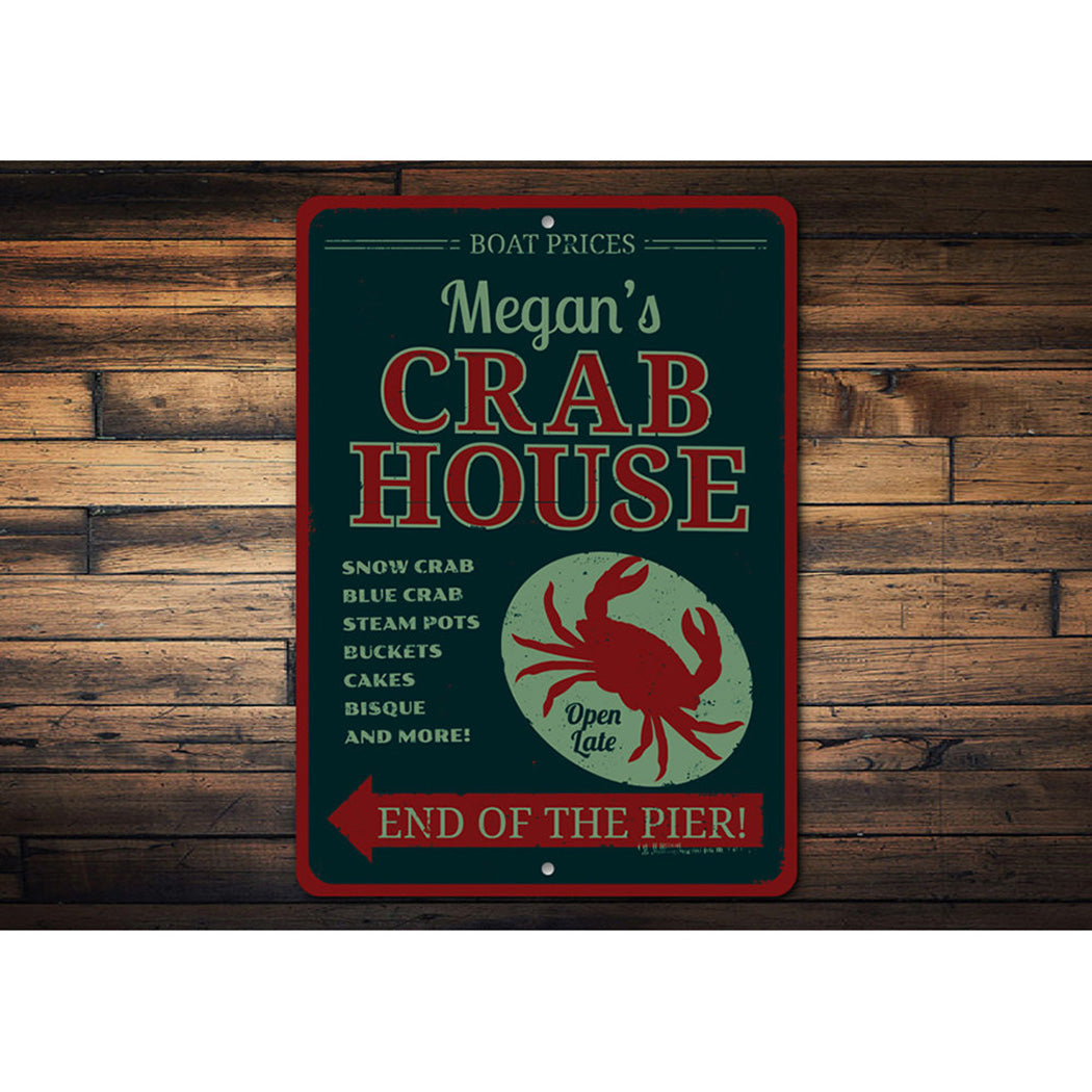 Crab House Sign
